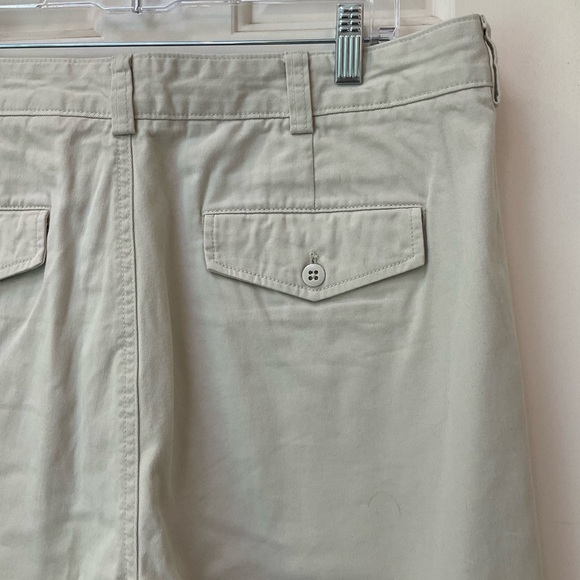 Cremieux Shorts, Men’s Cotton, Flat Front, Khaki Color, Zip, Side Pockets, Sz 36 - Picture 9 of 13